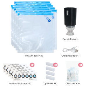 Zestaw do pakowania próżniowego z pompą elektryczną