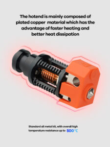 Hotend Phaetus Dragon High Flow Czarny