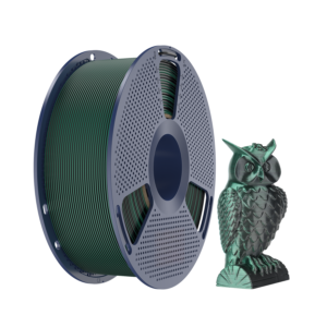 Filament SUNLU 1,75mm 1kg SILK PLA+ Dual Color Black Green